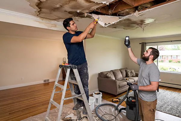 Ceiling Water Damage Restoration Costa Mesa
