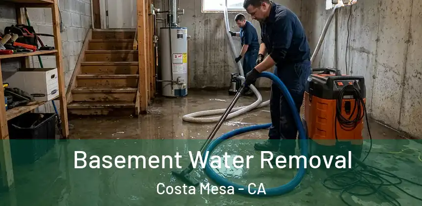  Basement Water Removal Costa Mesa - CA