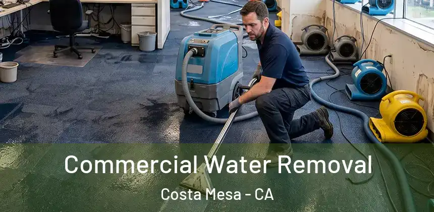  Commercial Water Removal Costa Mesa - CA
