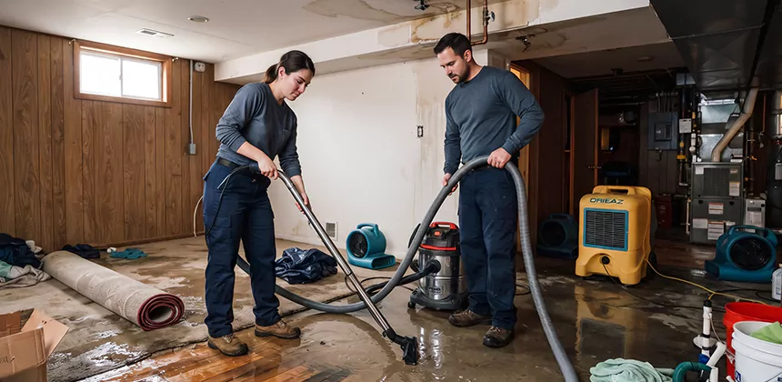 Frozen Pipe Burst Cleanup in Costa Mesa