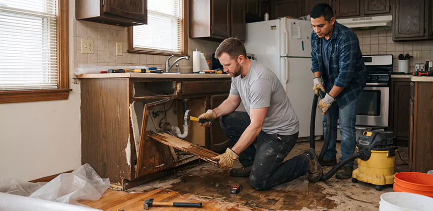 Repairing Water Damaged MDF Cabinets in Costa Mesa