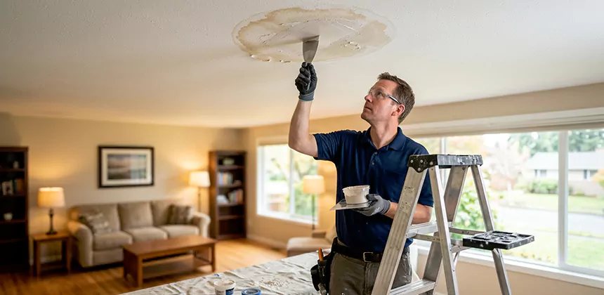 Ceiling Water Stain Repair in Costa Mesa
