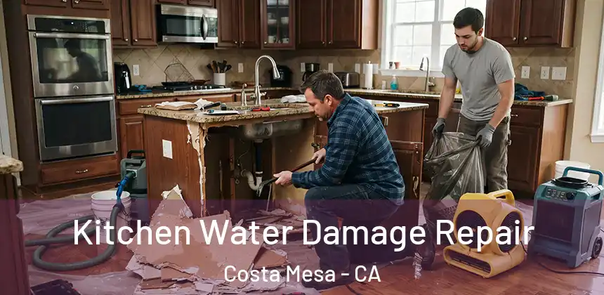  Kitchen Water Damage Repair Costa Mesa - CA