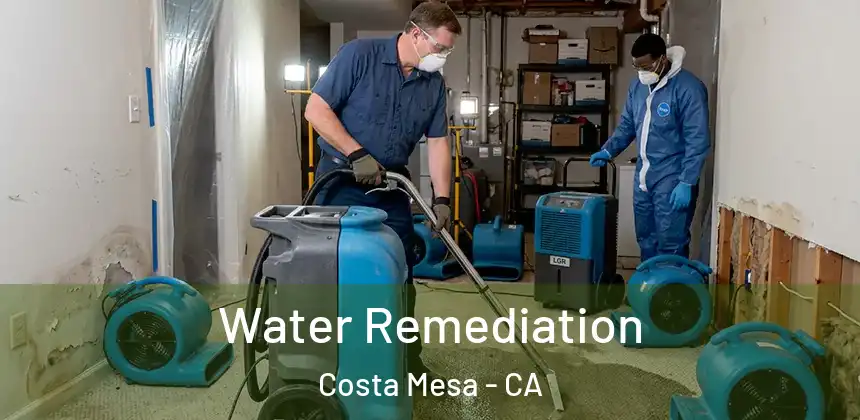  Water Remediation Costa Mesa - CA